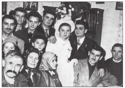 Свадба у породици Живојиновић, 1957. године